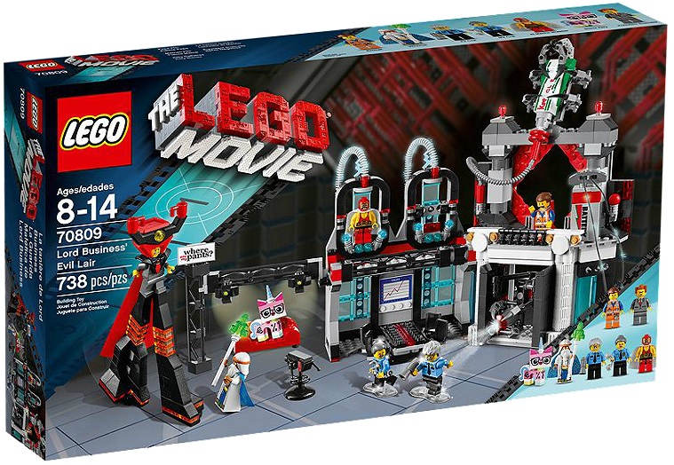 The LEGO Movie Lord Business' Evil Lair 70809 - Toysnbricks