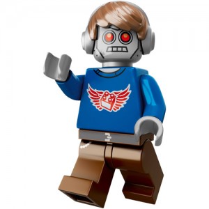 2014 The LEGO Movie Radio DJ Robo LEGO Minifigure