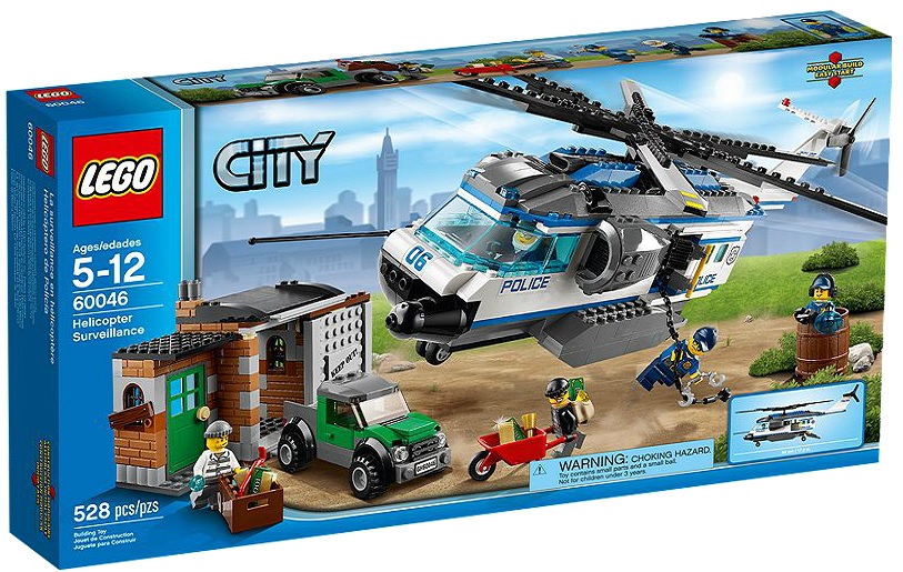 LEGO City Helicopter Surveillance 60046 - Toysnbricks
