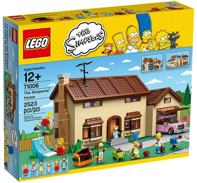 LEGO The Simpsons House 71006 - Toysnbricks