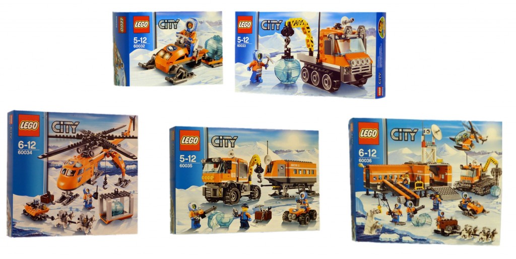 LEGO City Arctic 2014 Sets 60032 60033 60034 60035 60036