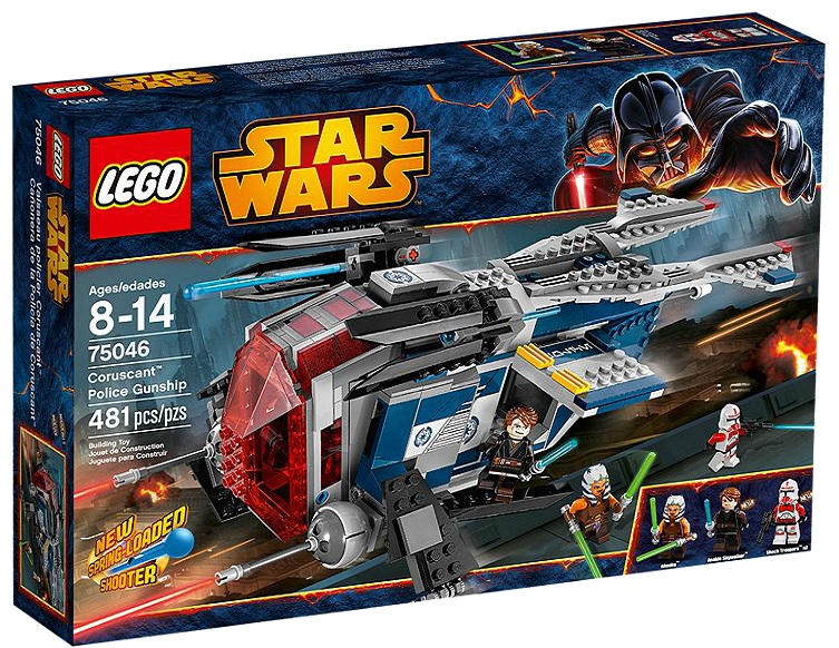 LEGO Star Wars Coruscant™ Police Gunship 75046 - Toysnbricks