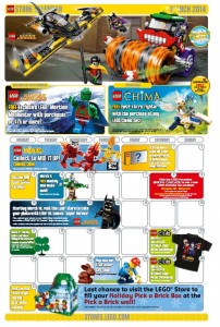 March 2014 LEGO Store Calendar - Toysnbricks