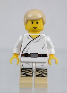 2014 LEGO Star Wars The Visual Dictionary Retro Luke Skywalker Minifigure
