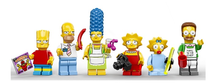 2014 LEGO The Simpsons Minifigures
