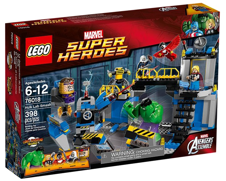 76018 LEGO Super Heroes Hulk Lab Smash - Toysnbricks