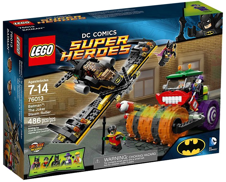 76013 LEGO Super Heroes Batman The Joker Steam Roller - Toysnbricks