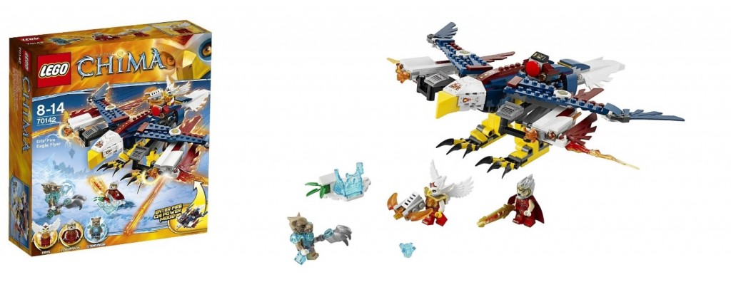 LEGO Chima 70142 Eris' Fire Eagle Flyer - Toysnbricks