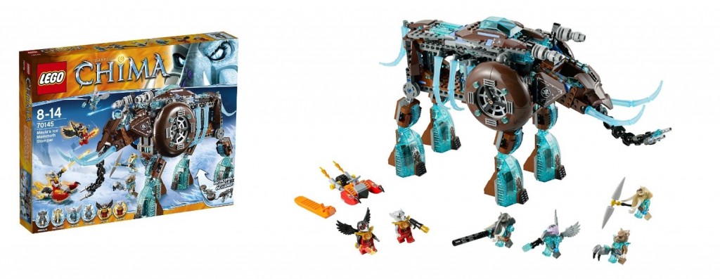 LEGO Chima 70145 Maula's Ice Mammoth Stomper - Toysnbricks