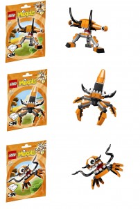 LEGO Mixels 41515 41516 41517 Kraw Tentro Balk - Toysnbricks