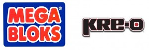 Mega Bloks and KRE-O Logo