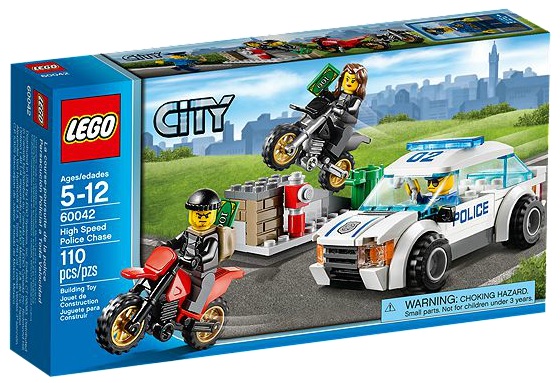 LEGO City High Speed Police Chase 60042 - Toysnbricks