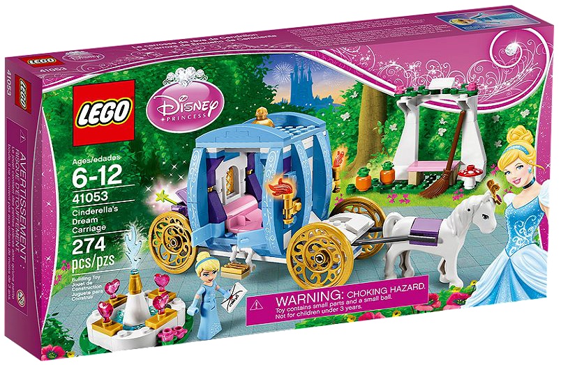 LEGO Disney Princess 41053 Cinderella's Dream Carriage - Toysnbricks