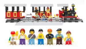 LEGO 4000014 LEGOLAND Train 2014 Insider Tour Set