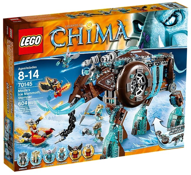 LEGO Chima Maula’s Ice Mammoth Stomper 70145 - Toysnbricks