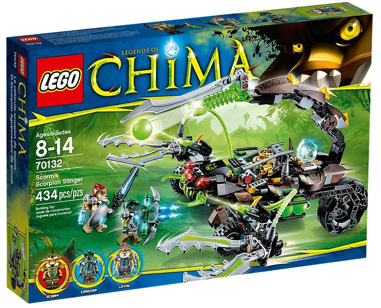 LEGO Chima Scorm’s Scorpion Stinger 70132 - Toysnbricks