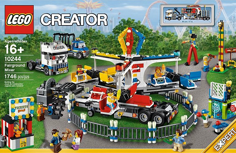 LEGO Creator 10244 Fairground Mixer Expert - Toysnbricks