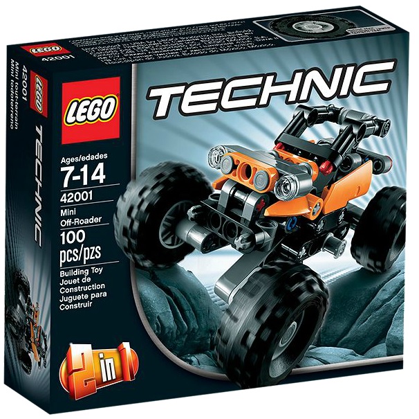 LEGO Technic 42001 Mini Off-Roader - Toysnbricks