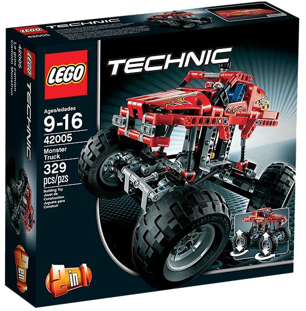 LEGO Technic Monster Truck 42005 - Toysnbricks