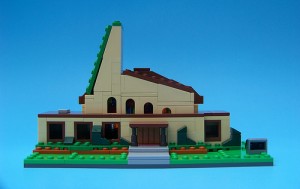First Church of Springfield by StClair Toysnbricks LEGO Simpsons Contest 2014 July