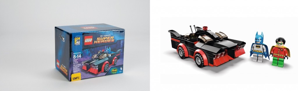 LEGO Batman Classic TV Series Batmobile SDCC 2014 Exclusive Set