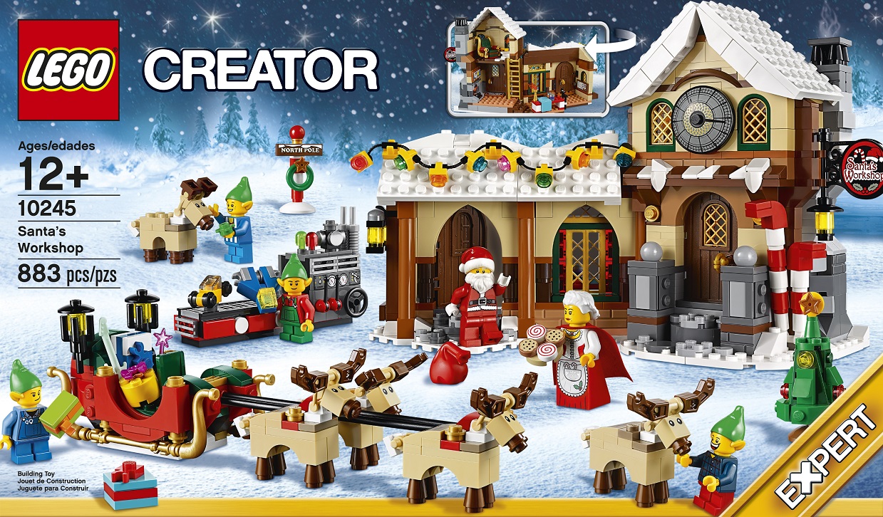 Santa's Workshop Official LEGO Press Release - Bricks