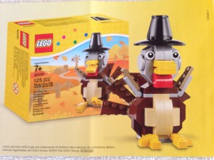 LEGO Thanksgiving 2014 Turkey 40091 Set Box