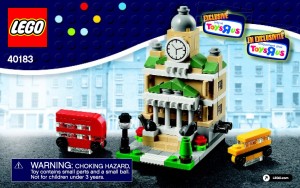LEGO 40183 Town Hall Bricktober 2014 ToysRUs Set - Toysnbricks
