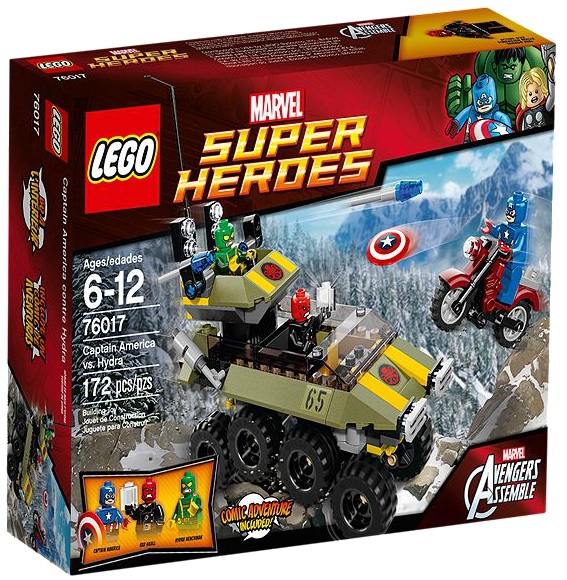 LEGO Super Heroes Marvel Captain America vs. Hydra 76017 - Toysnbricks