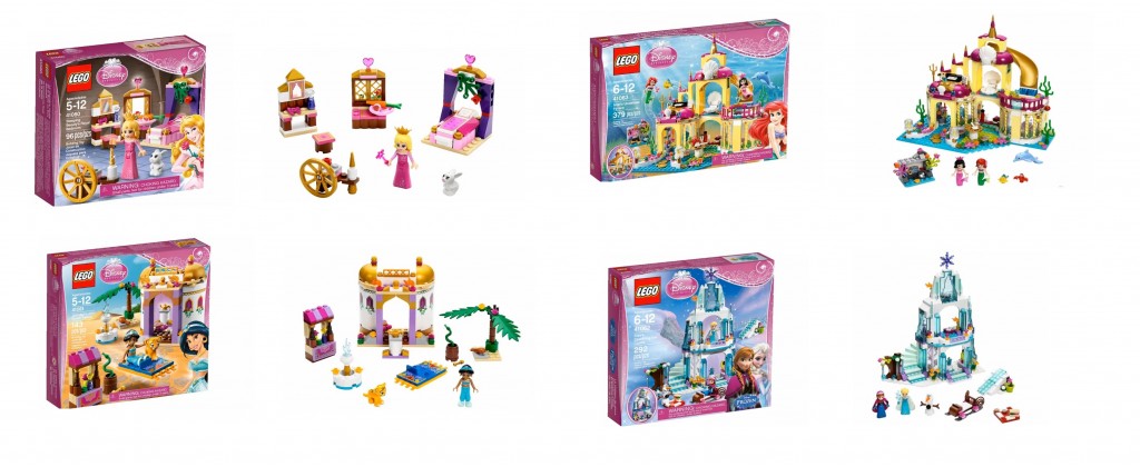 2015 Disney LEGO Princess Frozen Set Pictures 41060 41061 41062 41063