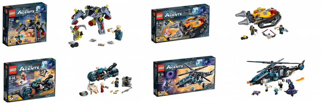 2015 January LEGO Agents Set Pictures 70166 70167 70168 70170