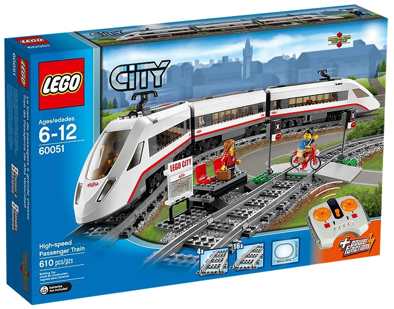 60051 LEGO City High-speed Passenger Train - Toysnbricks