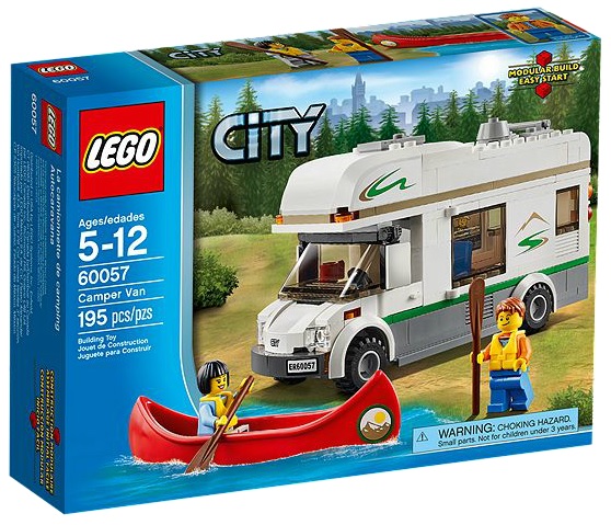 LEGO 60057 City Camper Van - Toysnbricks