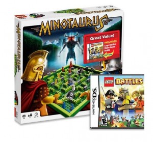 LEGO Games Minotaurus Bundle with LEGO Battles Video Game - Nintendo DS