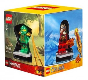 Target 2014 Holiday Exclusive LEGO Minifigure Gift Set (Super Heroes Man, Ninjago, Chima, City) - Toysnbricks