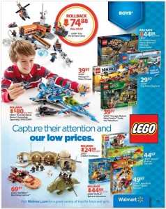 Walmart 2014 LEGO Sale Holday Book USA