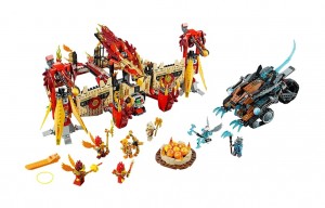 LEGO Chima Flying Phoenix Fire Temple  70146 - Toysnbricks