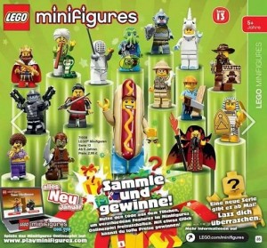 71008 LEGO Series 13 Minifigures (Pre) Poster