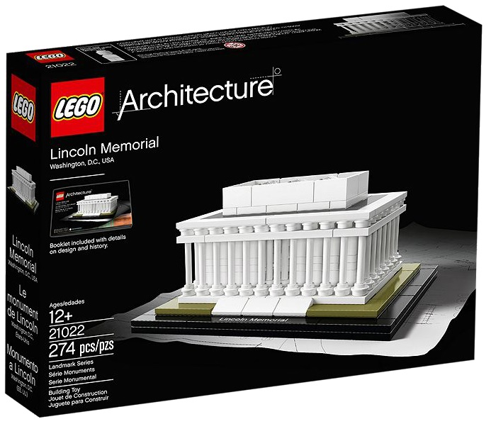 LEGO Architecture Lincoln Memorial 21022 - Toysnbricks