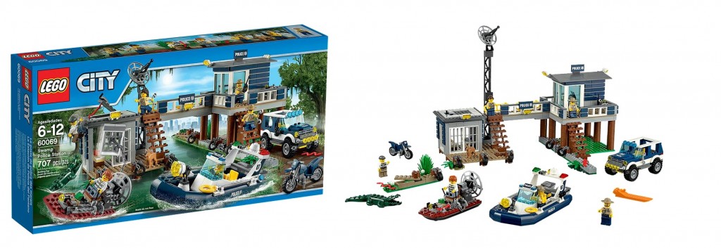 LEGO City 60069 Swamp Police Station - Toysnbricks