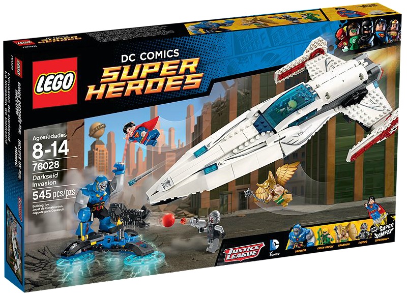 LEGO DC Comics Super Heroes 76028 Darkseid Invasion - Toysnbricks