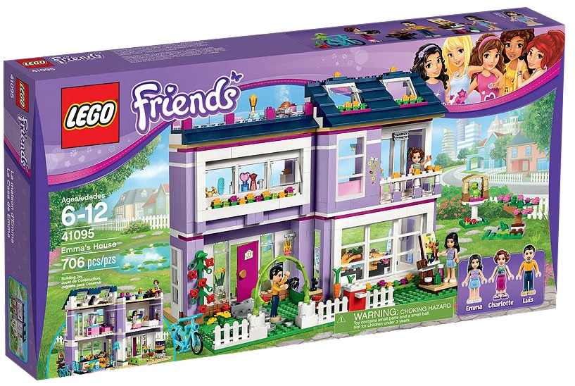 LEGO Friends 41095 Emma's House - Toysnbricks