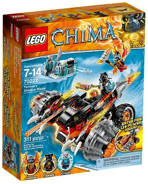 LEGO Legends of Chima 70222 Tormak's Shadow Blazer - Toysnbricks