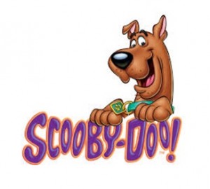 Scooby-Doo Dog Logo Banner