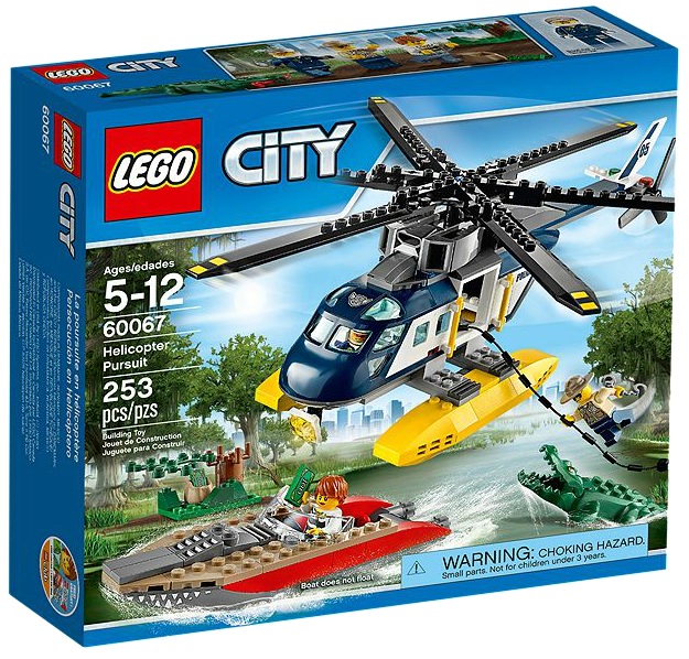 LEGO City Helicopter Pursuit 60067 - Toysnbricks
