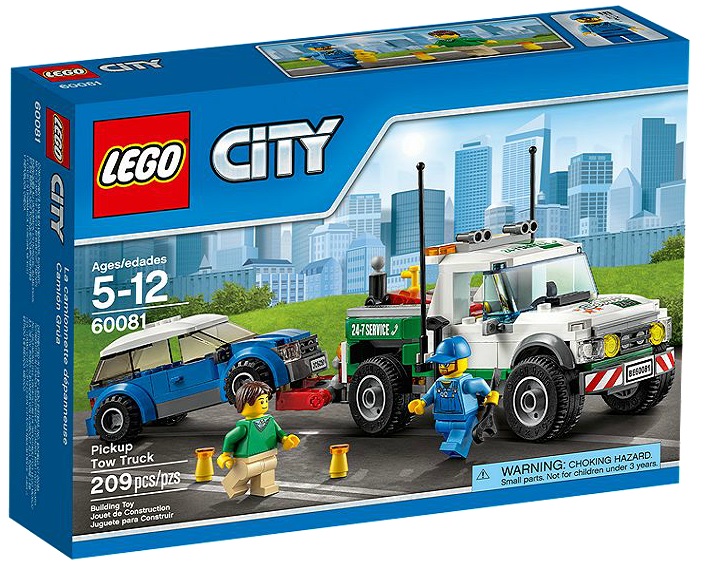 LEGO City Pickup Tow Truck 60081 - Toysnbricks