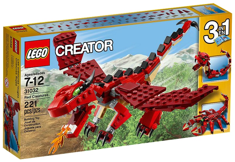 LEGO Creator 31032 Red Creatures - Toysnbricks