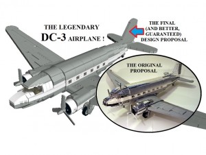 LEGO DC-3 Plane Potential LEGO Ideas Set