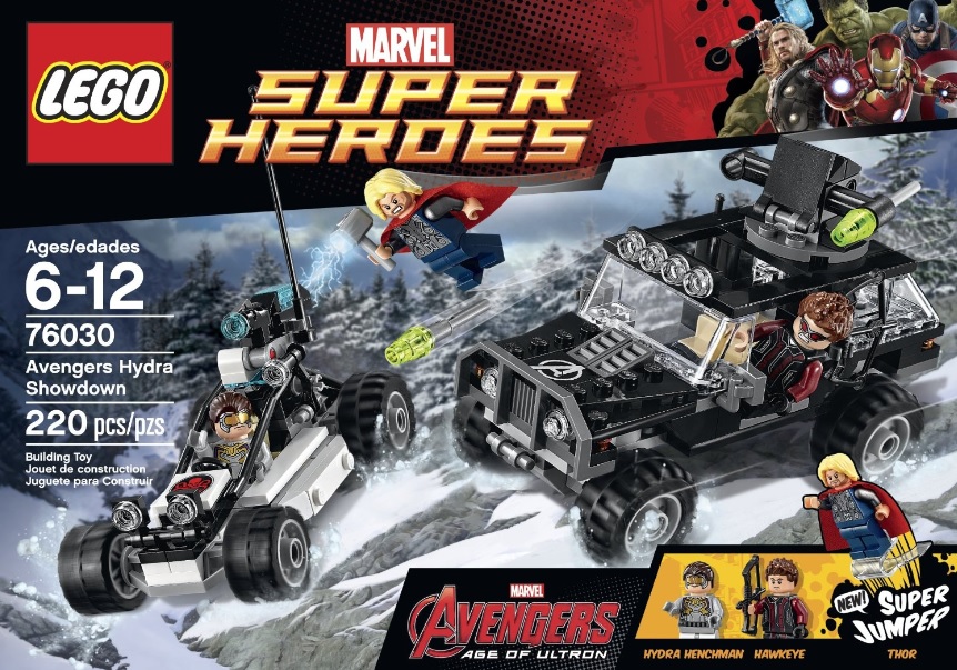 LEGO Marvel Super Heroes Avengers Hydra Showdown 76030 - Toysnbricks