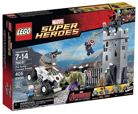 LEGO Marvel Super Heroes The Hydra Fortress Smash 76041 Age of Ultron - Toysnbricks